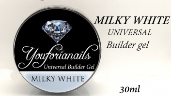 Universal Builder Gel Milky White 30ml