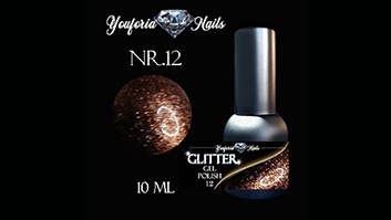 Glitter Gel Polish Nr.12 10ml