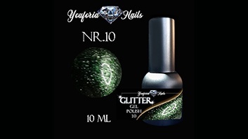 Glitter Gel Polish Nr.10 10ml