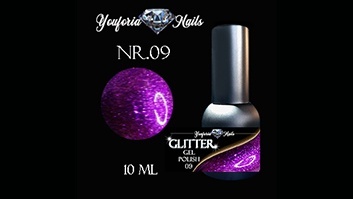 Glitter Gel Polish Nr.09 10ml