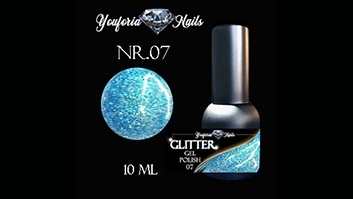 Glitter Gel Polish Nr.07 10ml