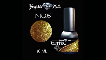 Glitter Gel Polish Nr.05 10ml