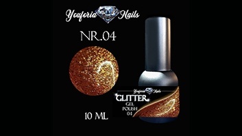 Glitter Gel Polish Nr.04 10ml