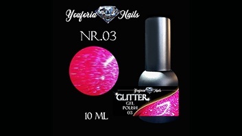 Glitter Gel Polish Nr.03 10ml
