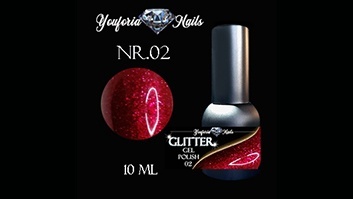 Glitter Gel Polish Nr.02 10ml