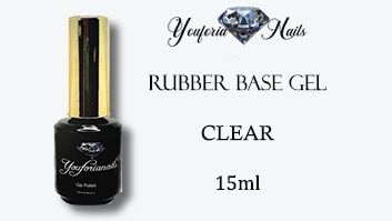 Rubber Base Gel Clear 15ml