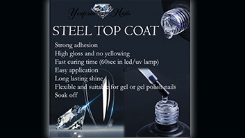 Steel Top Coat Gel 15ml