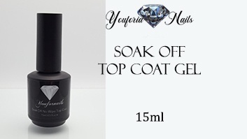Soak Off No wipe Top Gel 15ml
