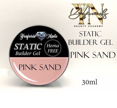 Static Builder Gel Pink Sand 30ml